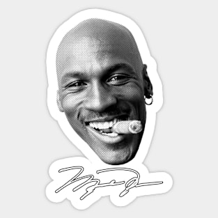 CLASSIC JORDAN 23 - Old Newspaper style Sticker